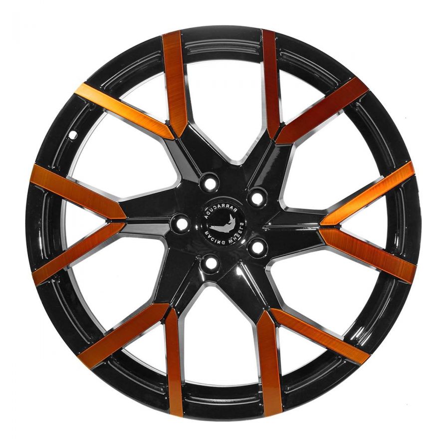 Barracuda<br>Tzunamee Evo - Gloss Black Flashorange (19x8.5)