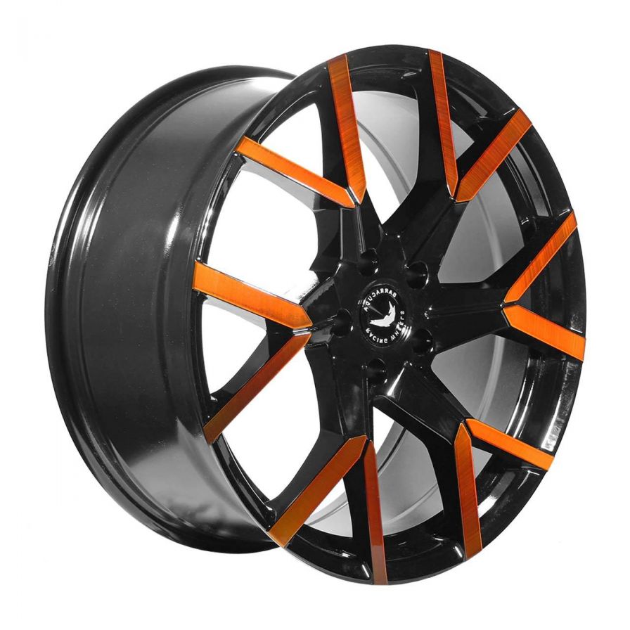 Barracuda<br>Tzunamee Evo - Gloss Black Flashorange (20x9)