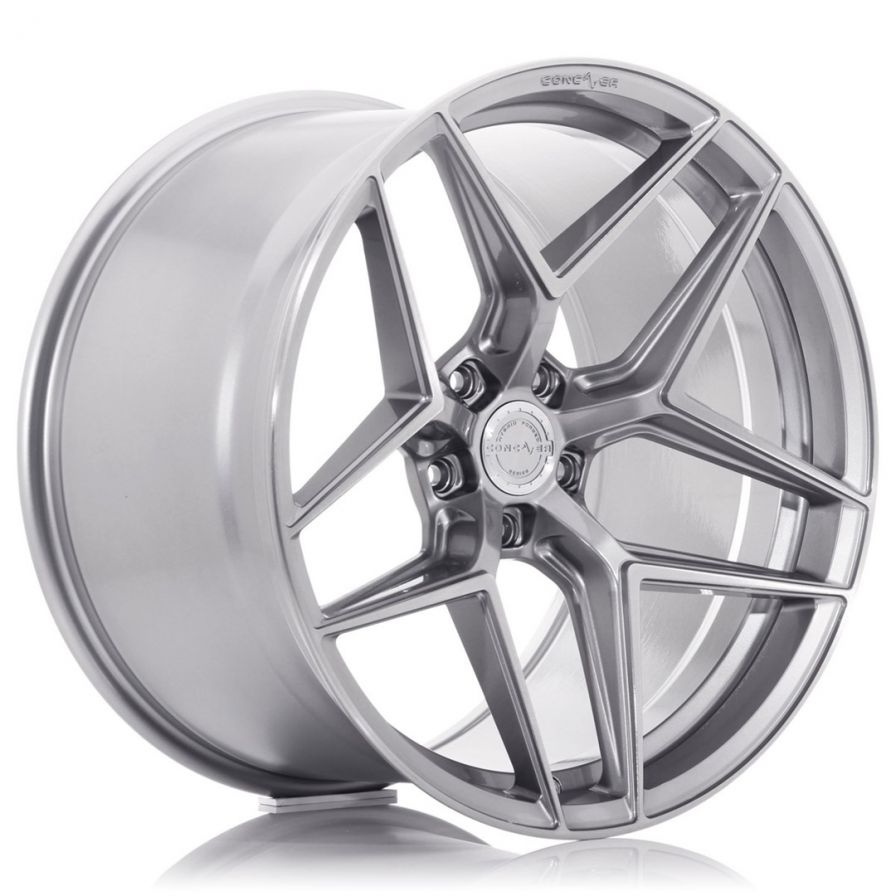 Concaver Wheels<br>CVR2 Brushed Titanium (20x8)