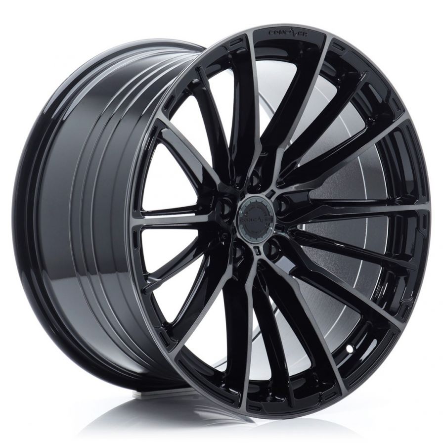 Concaver Wheels<br>CVR7 Double Tinted Black (22x9)