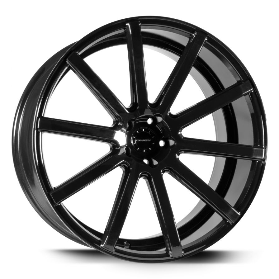 Corspeed<br>DeVille - Higloss Black (22x10.5)