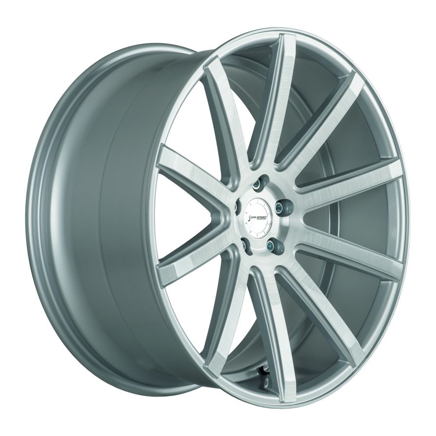 Corspeed<br>DeVille - Silver Brushed (22x12)