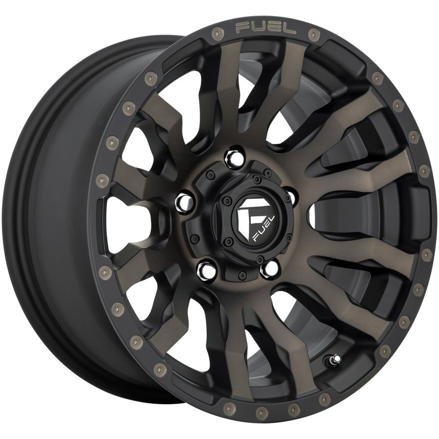Fuel Wheels - Blitz Matte Black Machined (17x9) - Felgenhelden.de ...