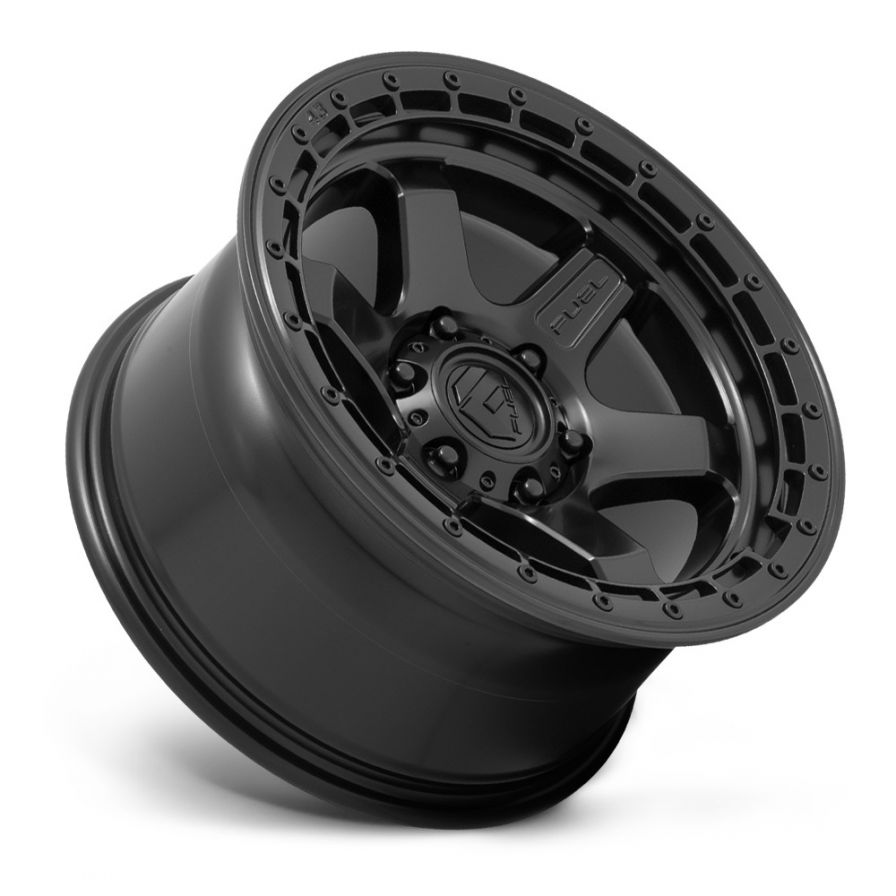 Fuel Wheels<br>Block Matte Black (17x9)