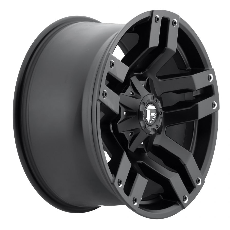 Fuel Wheels<br>Pump Matte Black (20x9)