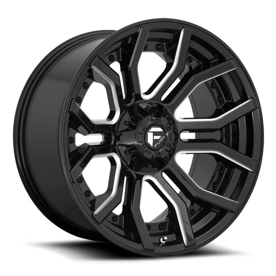 Fuel Wheels<br>Rage Gloss Black Milled (20x9)