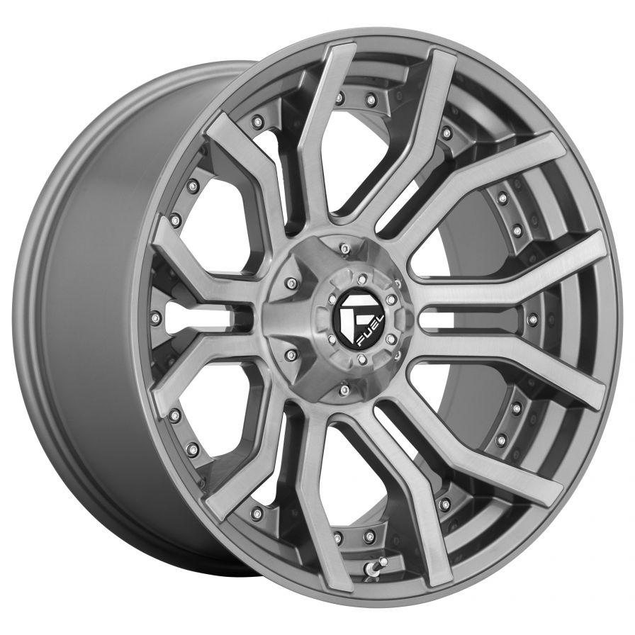 Fuel Wheels<br>Rage Platinum Silver (20x10)