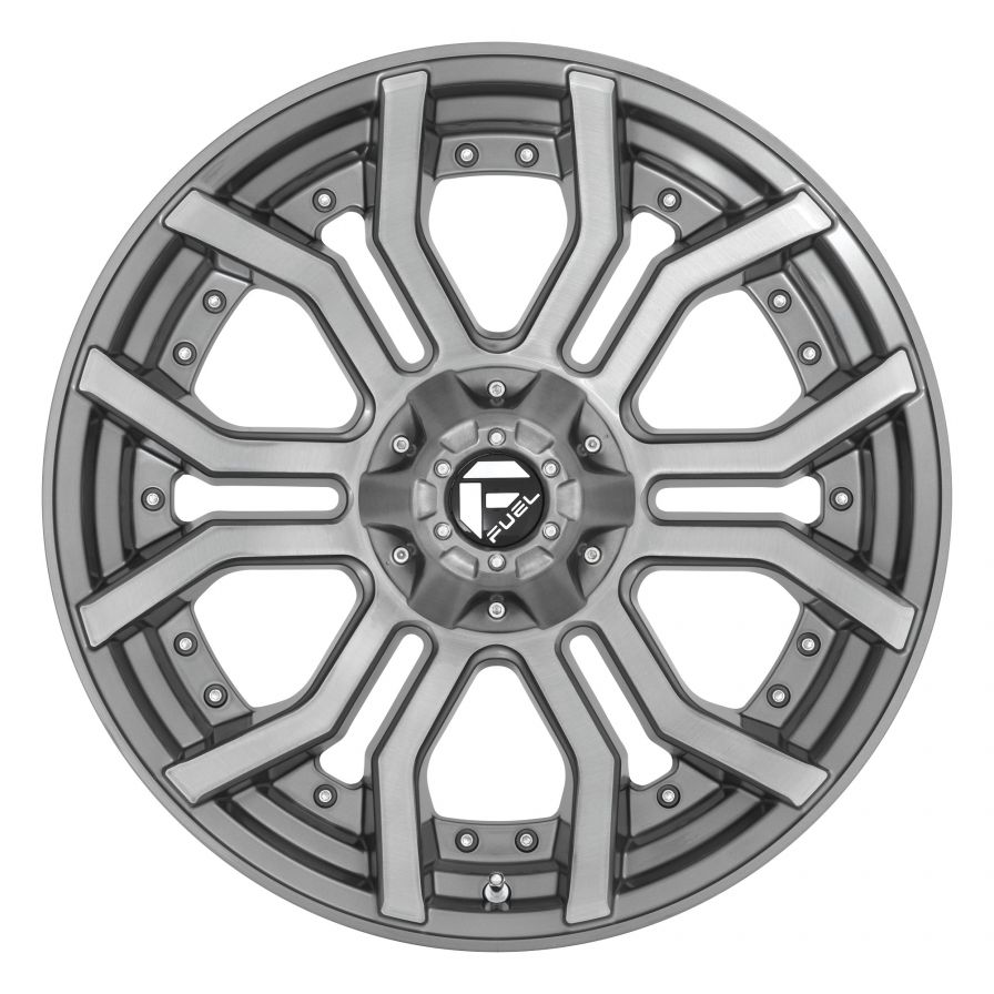 Fuel Wheels<br>Rage Platinum Silver (20x10)