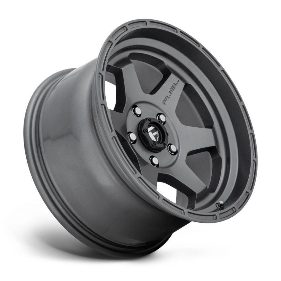 Fuel Wheels<br>Shok Matte Gunmetal (17x9)