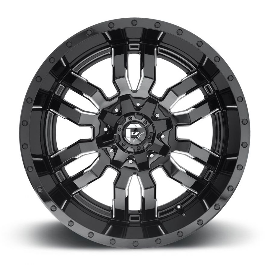 Fuel Wheels<br>Sledge Gloss Black Milled (20x10)