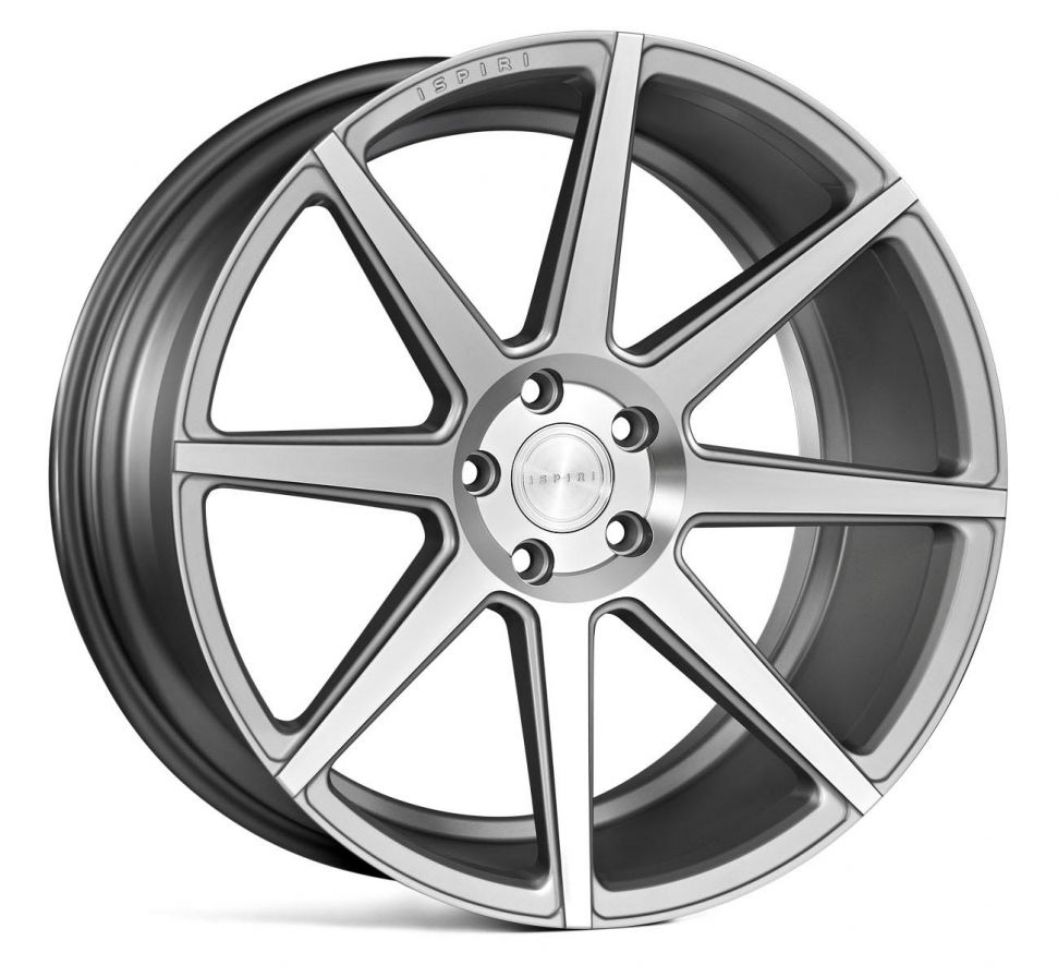 Ispiri<br>ISR8 - Satin Silver Machined (20x9)