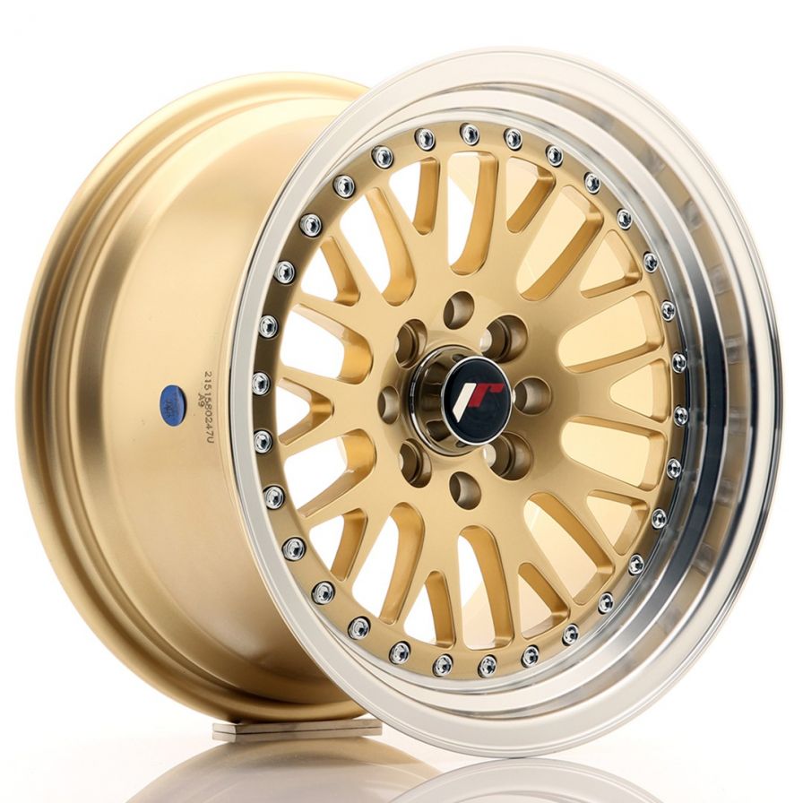 Japan Racing Wheels<br>JR10 Gold (15x8)