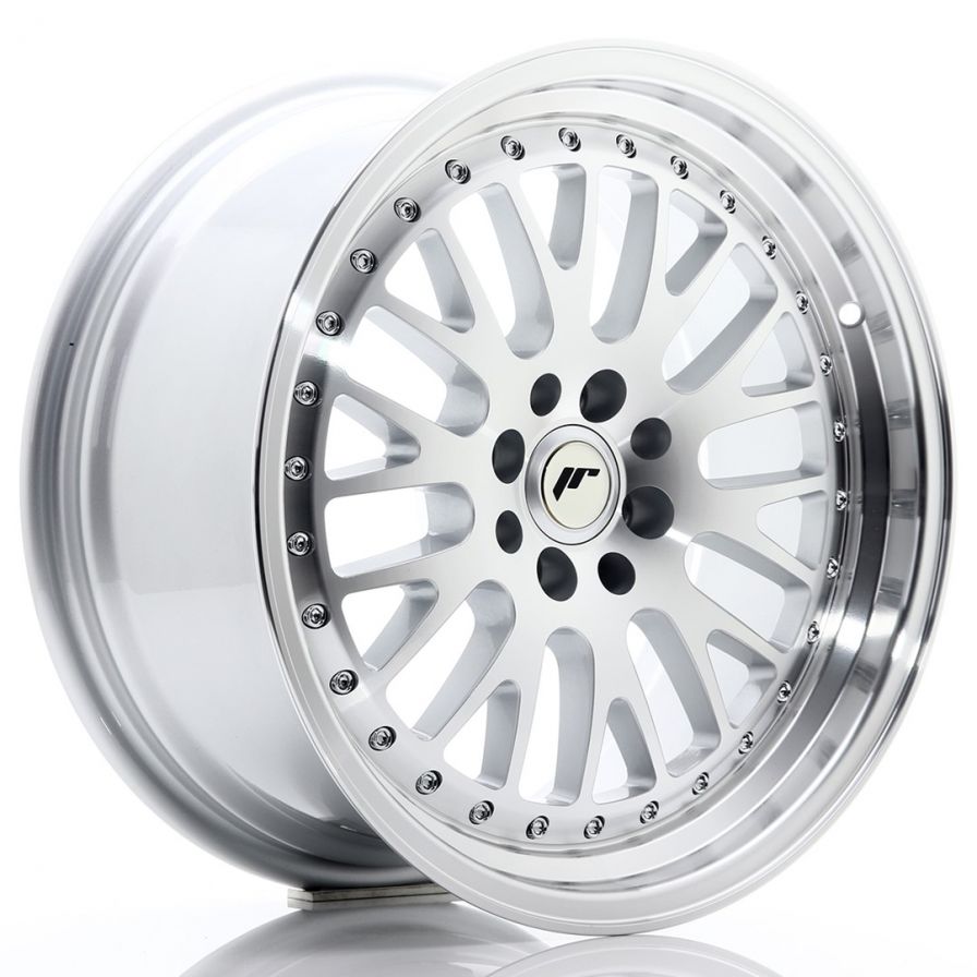 Japan Racing Wheels<br>JR10 Silver Machined (17″)