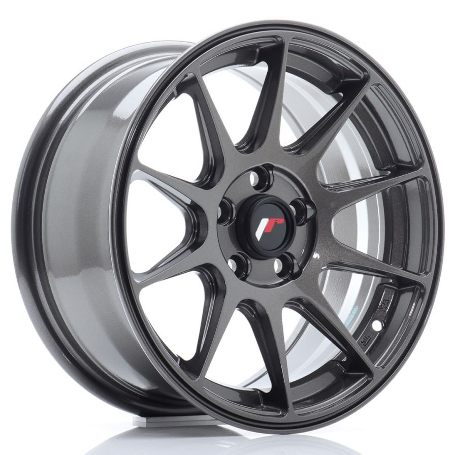 Japan Racing Wheels<br>JR11 Hyper Gray (15x7)
