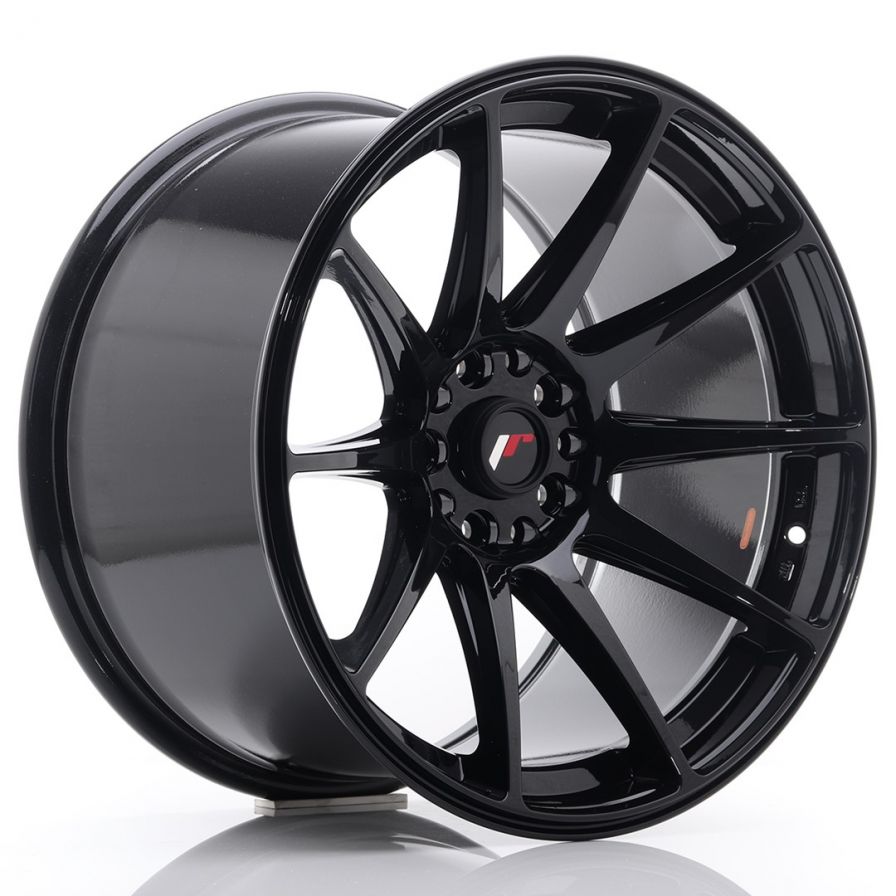 Japan Racing Wheels<br>JR11 Glossy Black (18x10.5)