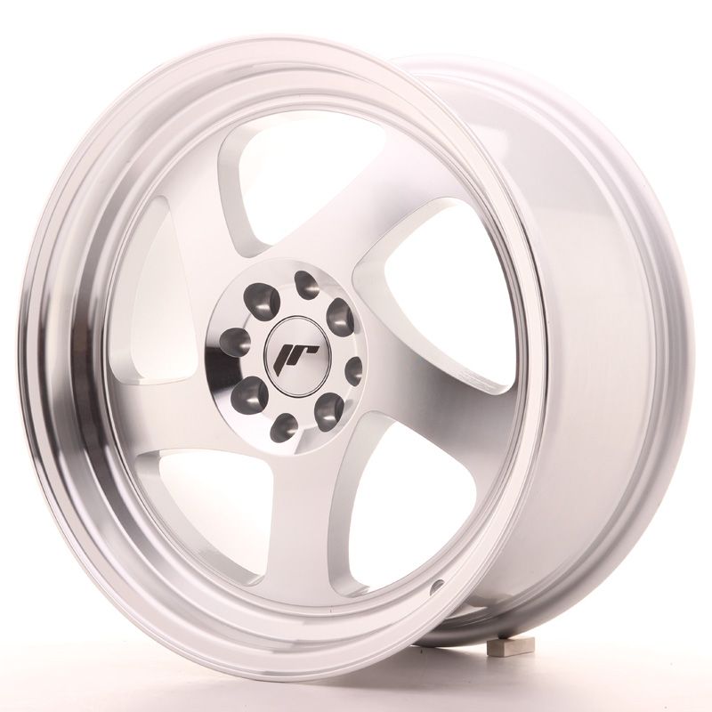 Japan Racing Wheels<br>JR15 Machined Silver (17x8 inch)