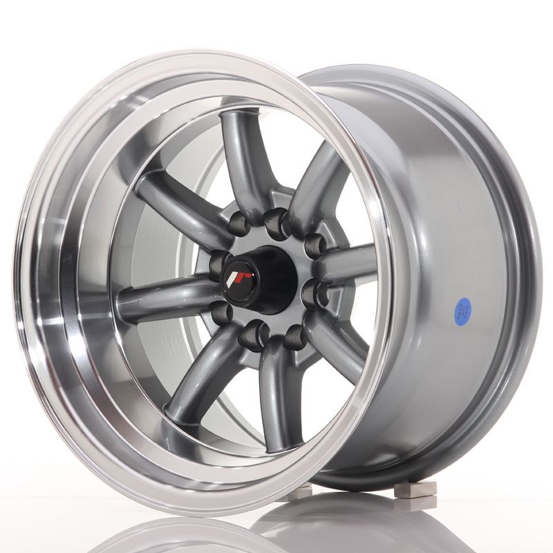 Japan Racing Wheels<br>JR19 Gun Metal (14x9)