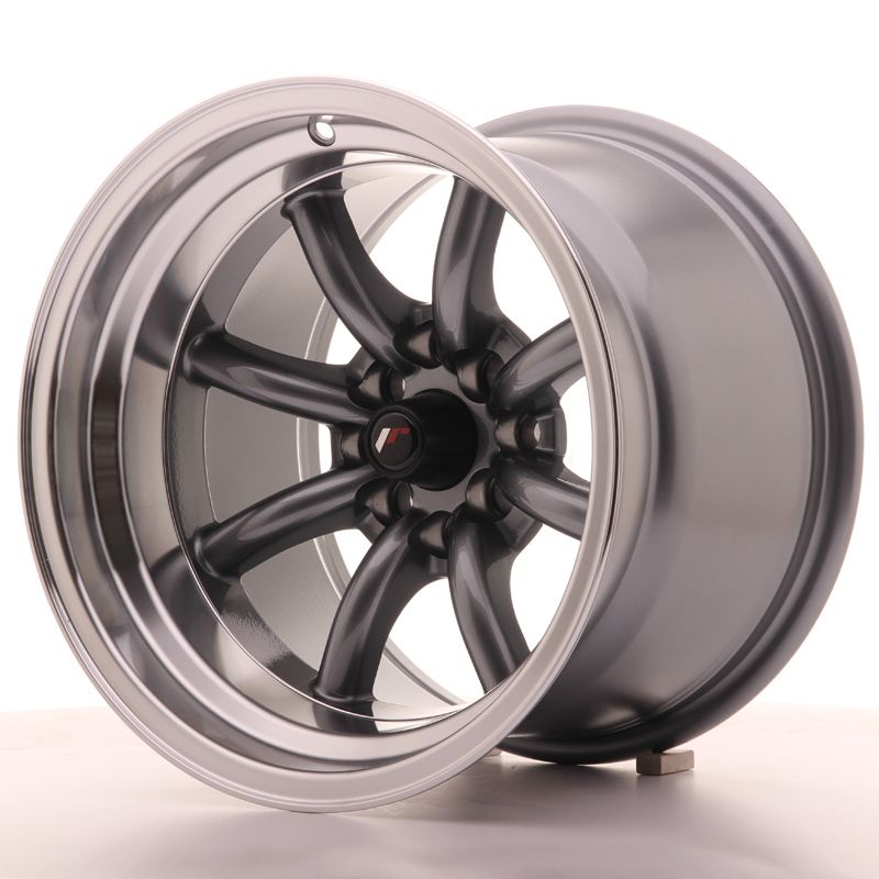 Japan Racing Wheels<br>JR19 Gun Metal (15x10.5)