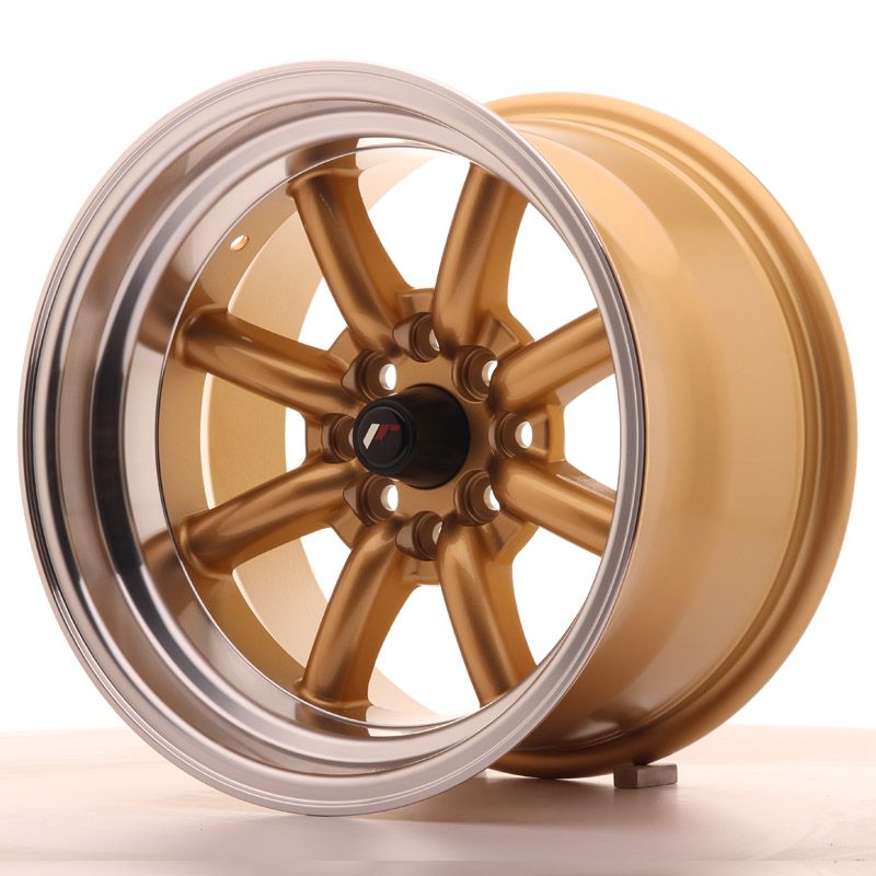 Japan Racing Wheels<br>JR19 Gold (15x9)