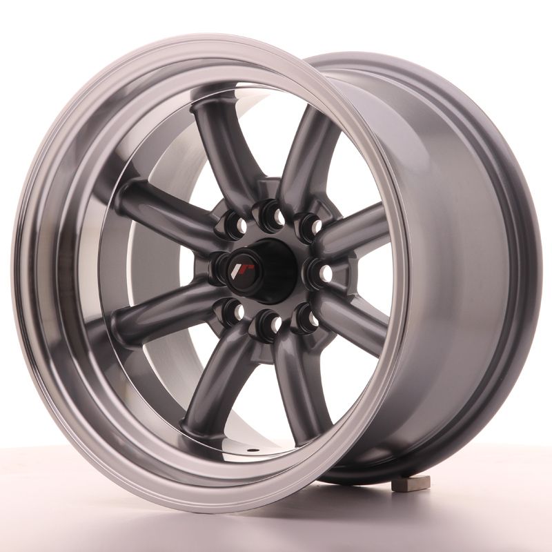 Japan Racing Wheels<br>JR19 Gun Metal (15x9)