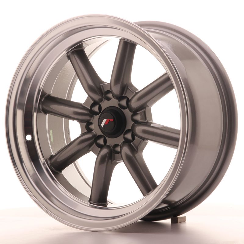 Japan Racing Wheels<br>JR19 Gun Metal (16x8)