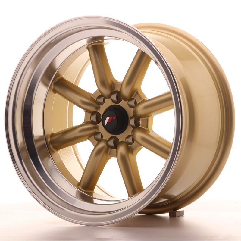 Japan Racing Wheels<br>JR19 Gold (16x9)