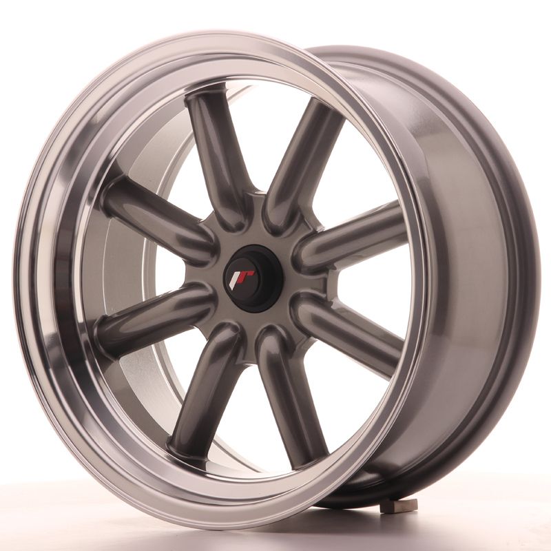 Japan Racing Wheels<br>JR19 Gun Metal (17x8)