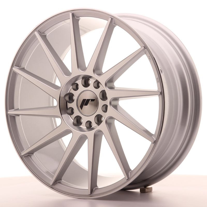 Japan Racing Wheels<br>JR22 Silver Machined (18x7.5)