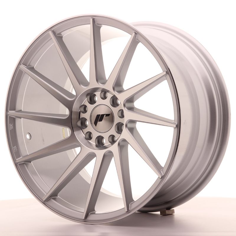 Japan Racing Wheels<br>JR22 Silver Machined (18x9.5)