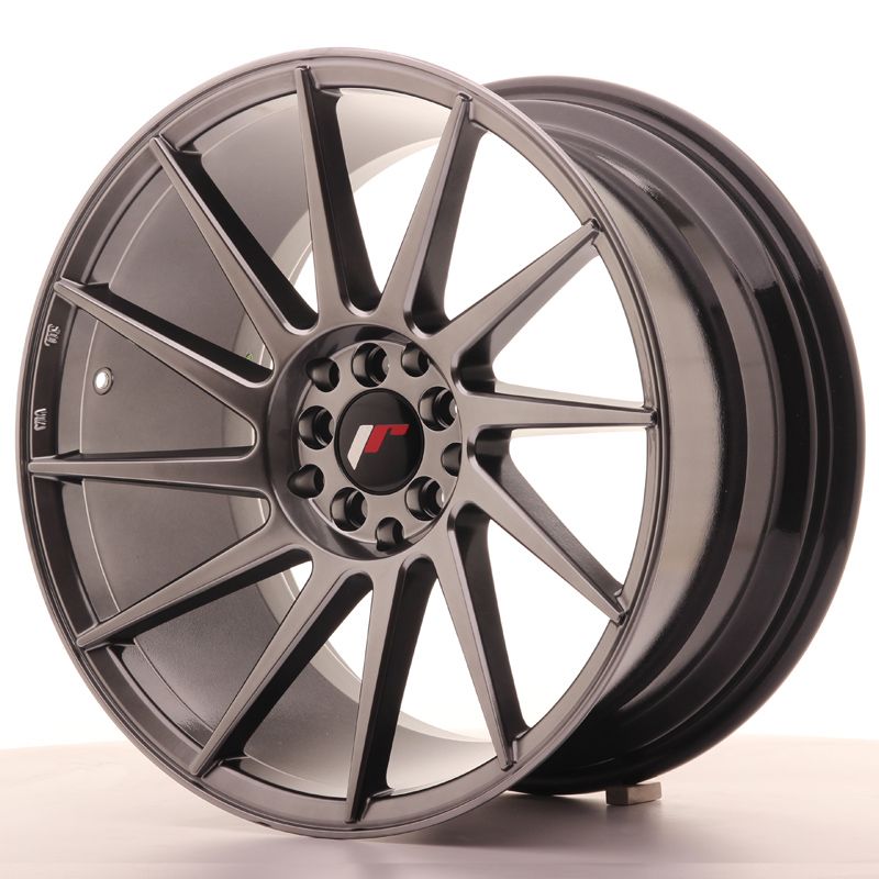 Japan Racing Wheels<br>JR22 Hyper Black (18x9.5)