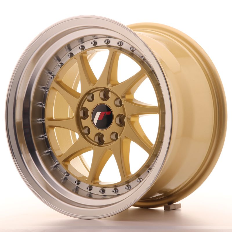 Japan Racing Wheels<br>JR26 Gold (16x9)