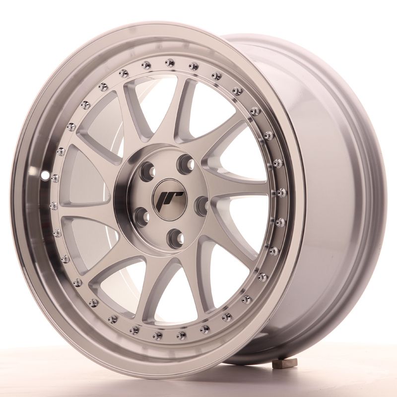 Japan Racing Wheels<br>JR26 Silver Machined (18x8.5)