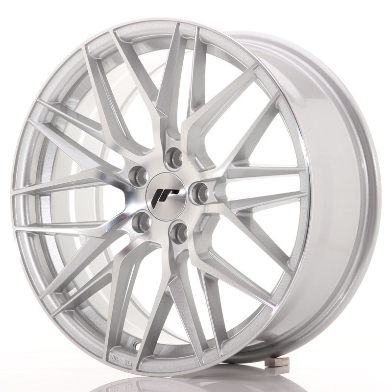 Japan Racing Wheels<br>JR28 Silver Machined (18x7.5)