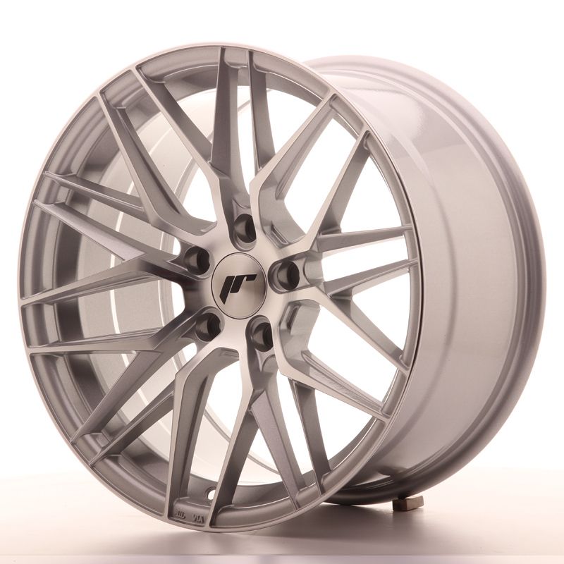 Japan Racing Wheels<br>JR28 Silver Machined (18x9.5)