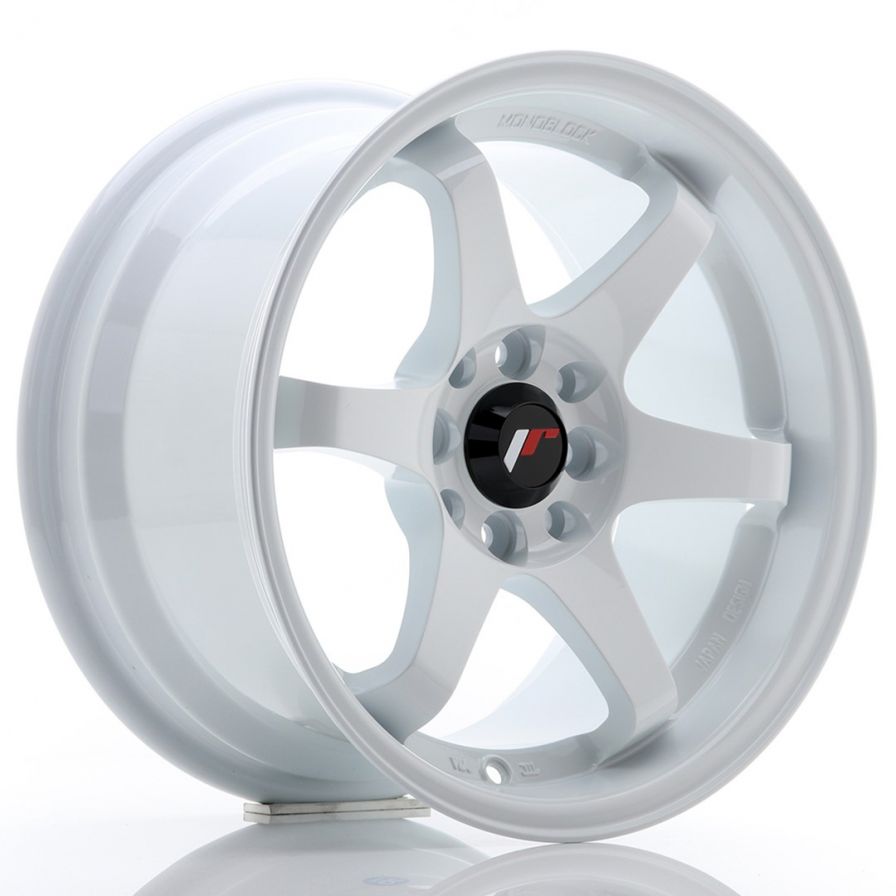 Japan Racing Wheels<br>JR3 White (15″)