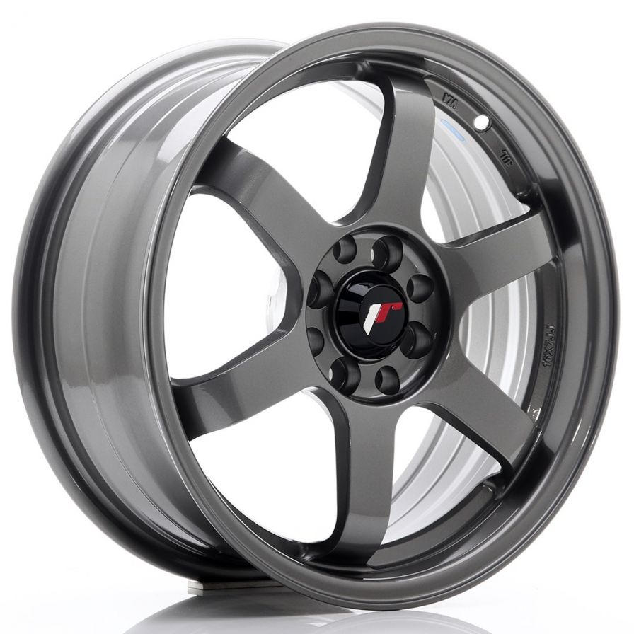 Japan Racing Wheels<br>JR3 Gun Metal (16″)