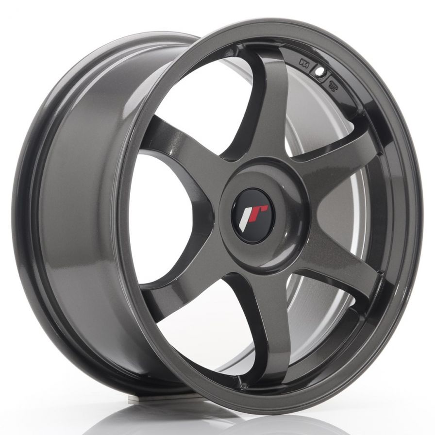 Japan Racing Wheels<br>JR3 Hyper Gray (17x8)