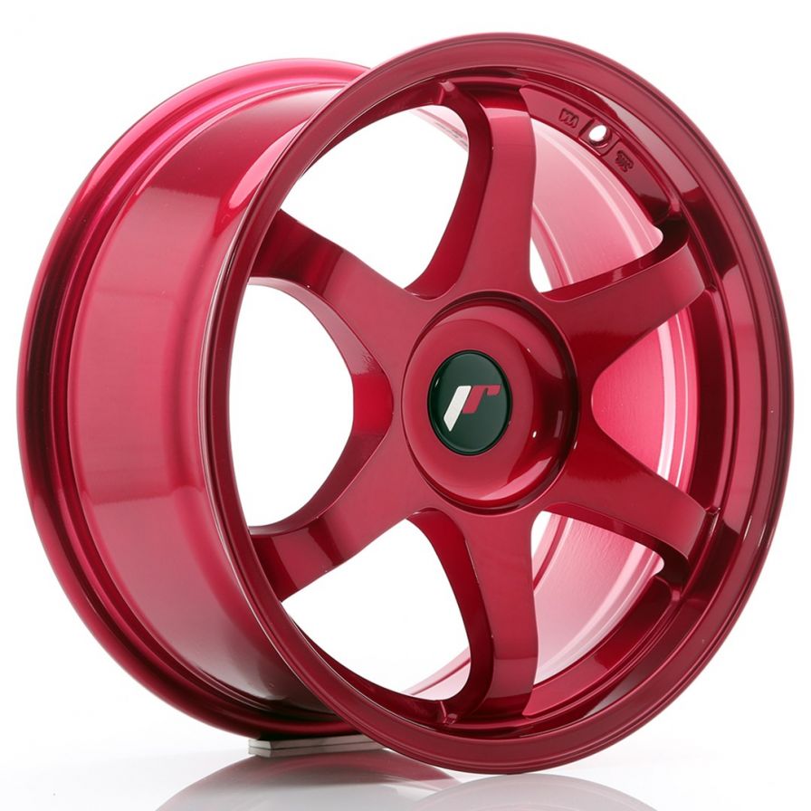 Japan Racing Wheels<br>JR3 Plat Red (17x8)