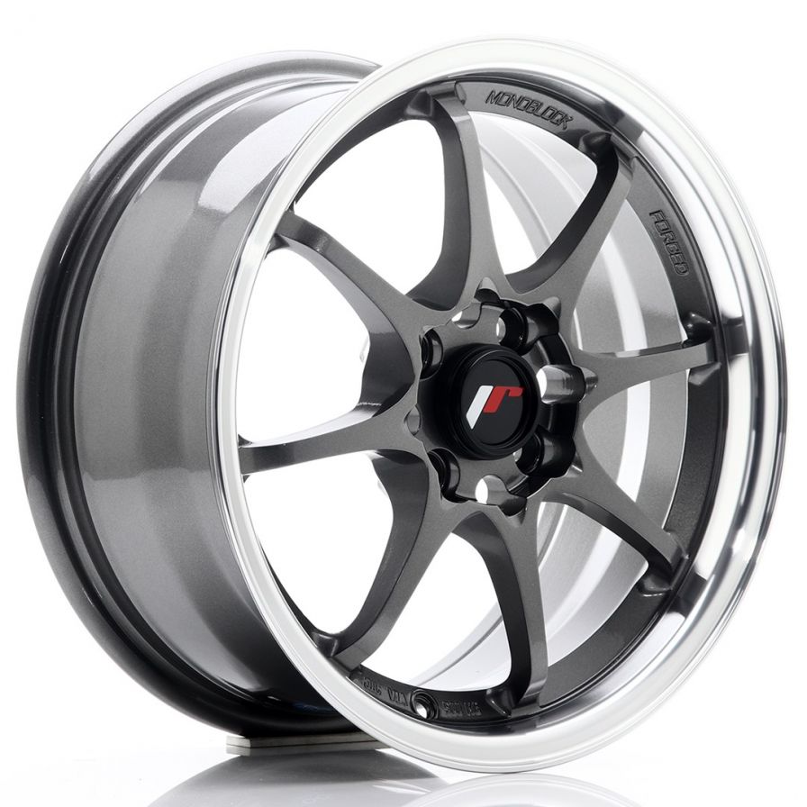 Japan Racing Wheels<br>JR5 Gun Metal (15″)