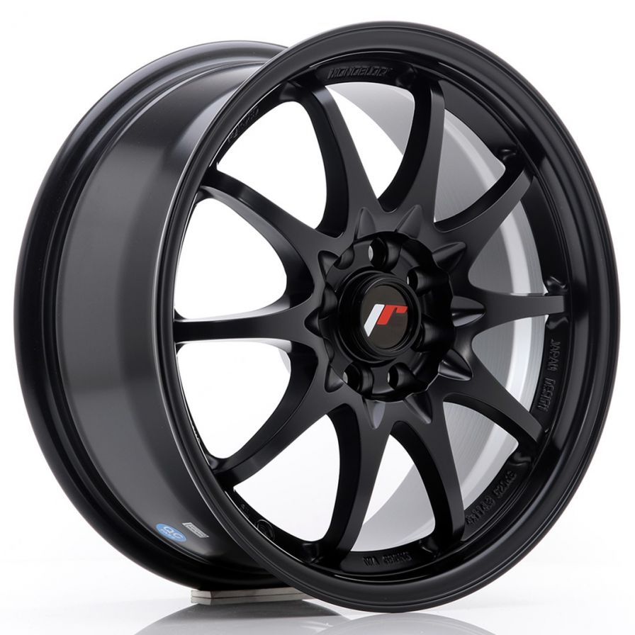 Japan Racing Wheels<br>JR5 Matt Black (16x7)