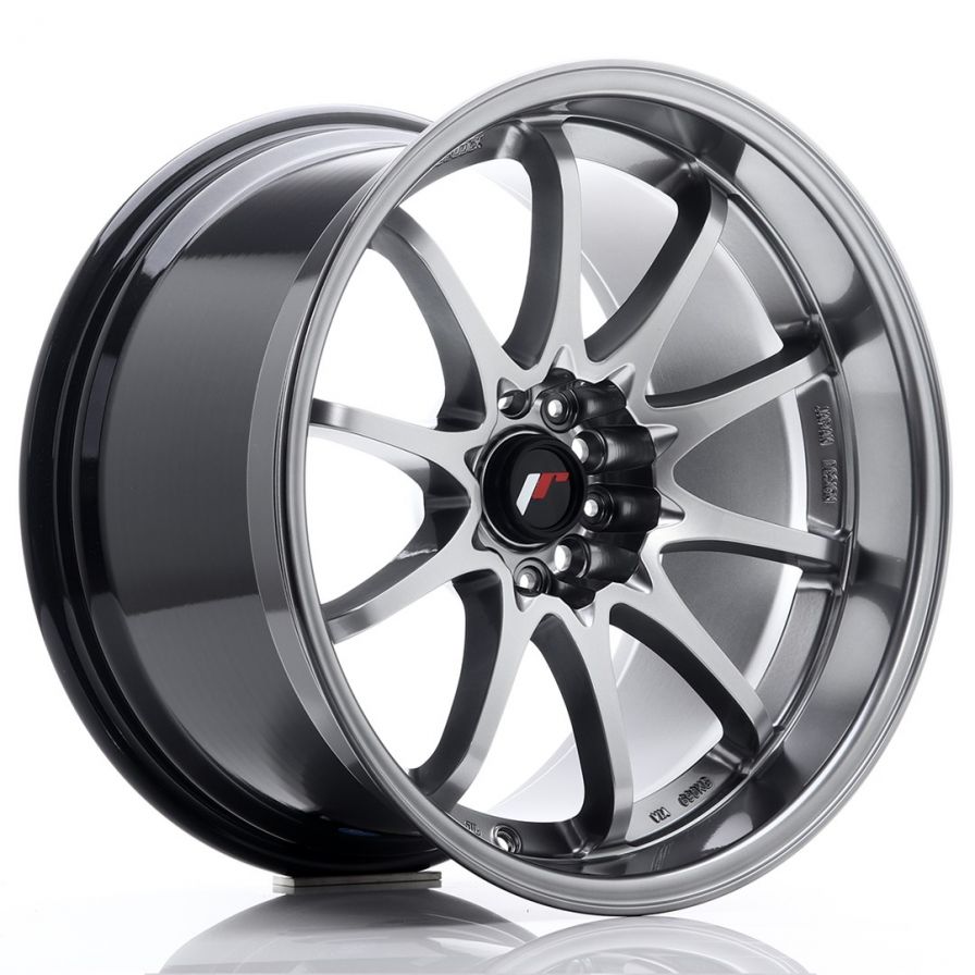 Japan Racing Wheels<br>JR5 Hyper Black (18x10.5)