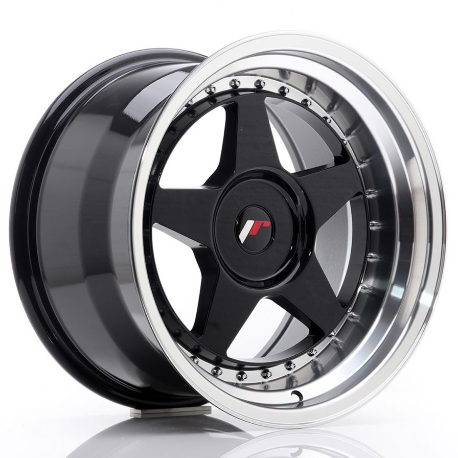 Japan Racing Wheels<br>JR6 Glossy Black (17x10)