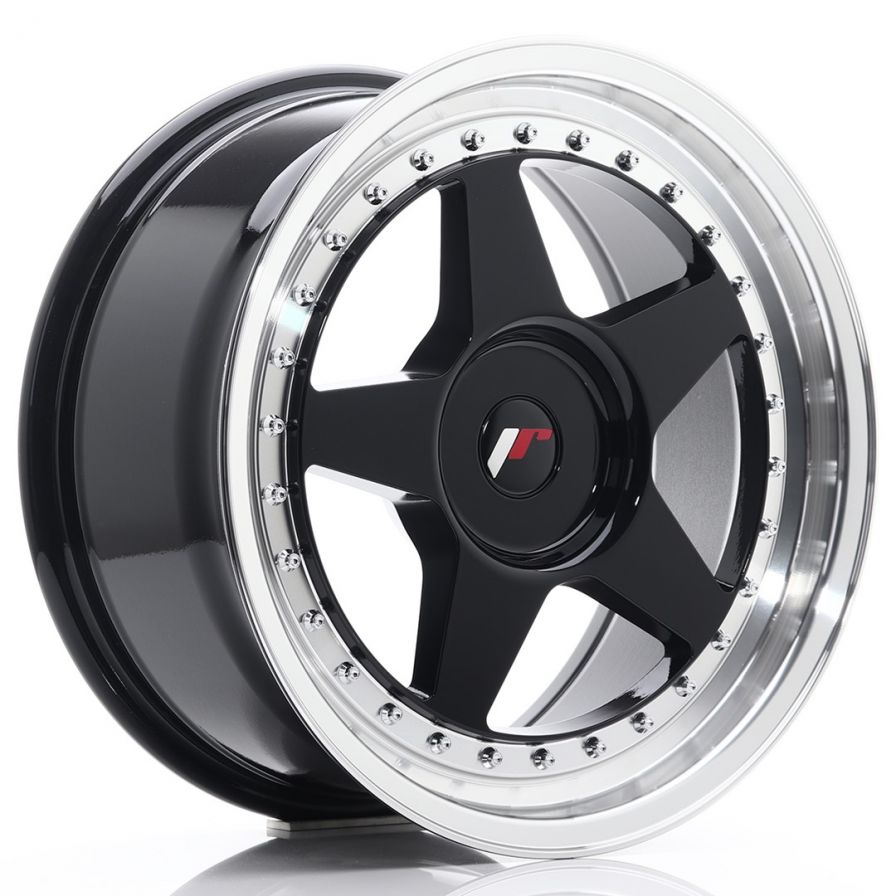Japan Racing Wheels<br>JR6 Gloss Black (17x8)