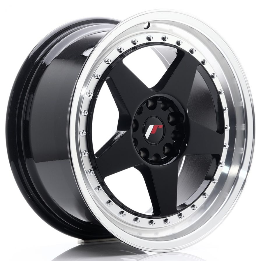 Japan Racing Wheels<br>JR6 Gloss Black (18x8.5)