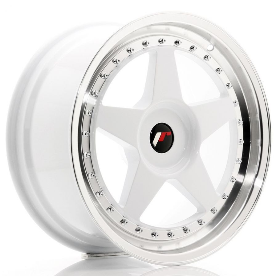 Japan Racing Wheels<br>JR6 White (18x8.5)