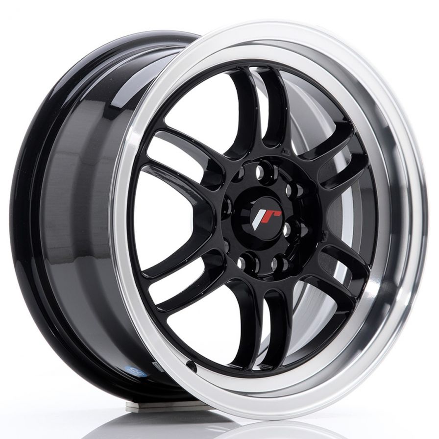 Japan Racing Wheels<br>JR7 Gloss Black (15x7)