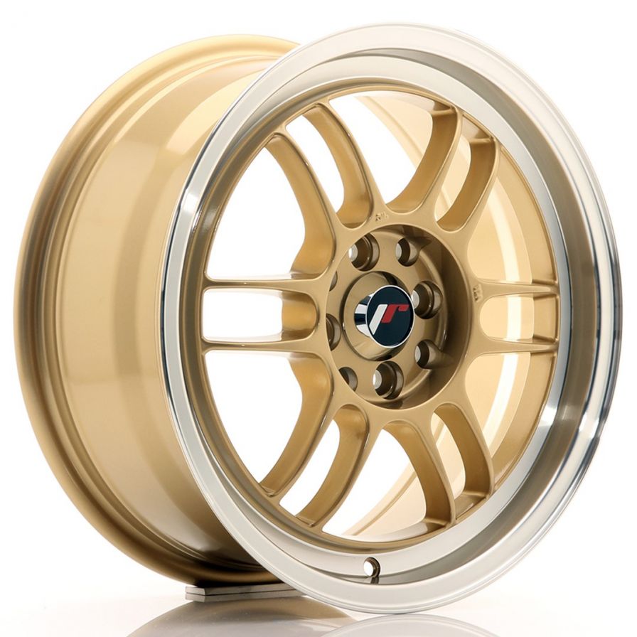 Japan Racing Wheels<br>JR7 Gold (16″)