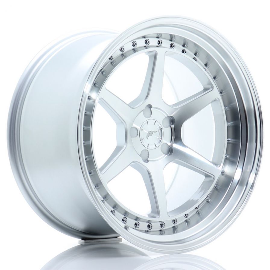 Japan Racing Wheels<br>JR43 Silver Machined (18x9.5)