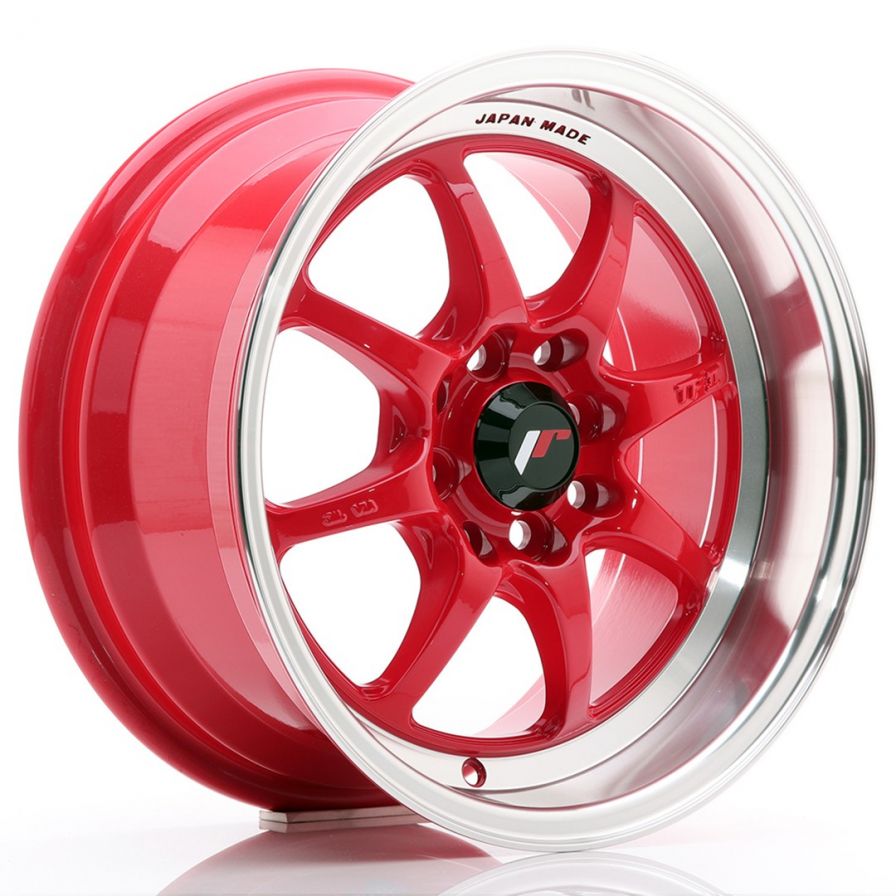 Japan Racing Wheels<br>TF-2 Red (15″)