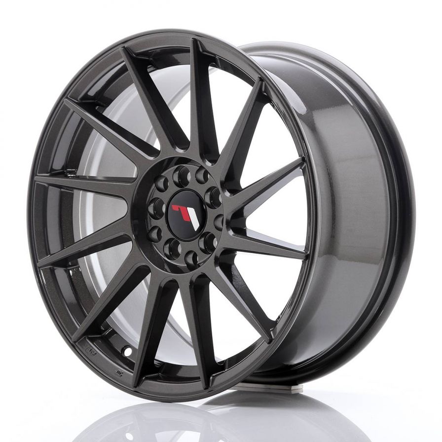 Japan Racing Wheels<br>JR22 Hyper Gray (17x8)